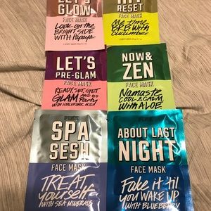 6 Pink Face Masks brand new with tags